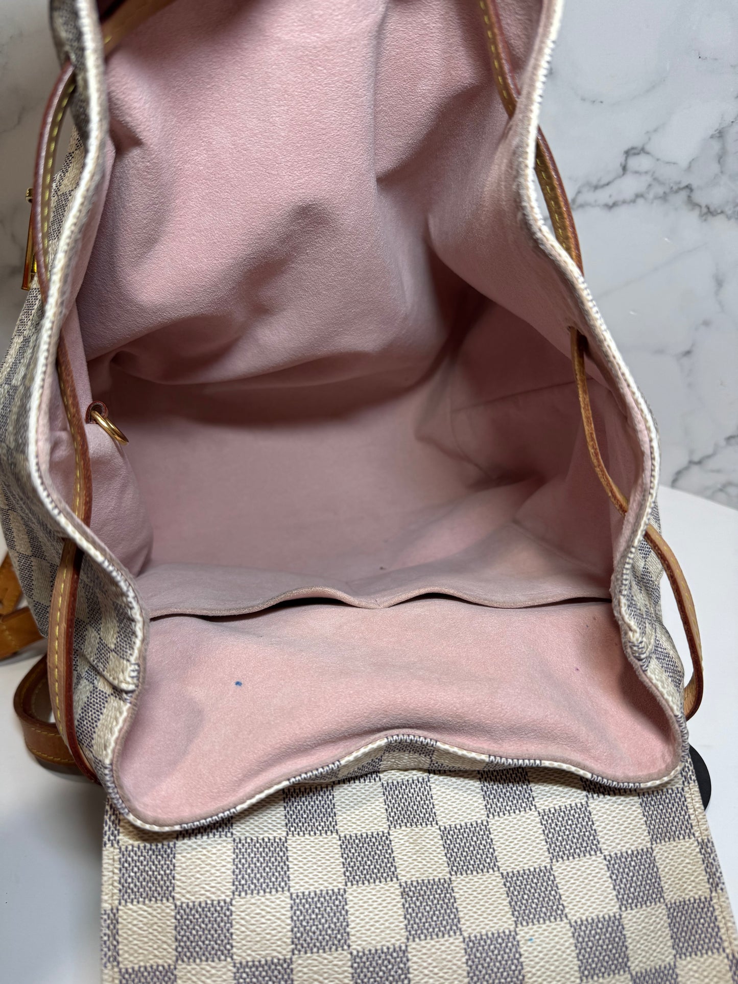 Louis Vuitton Damier Azur Sperone Backpack