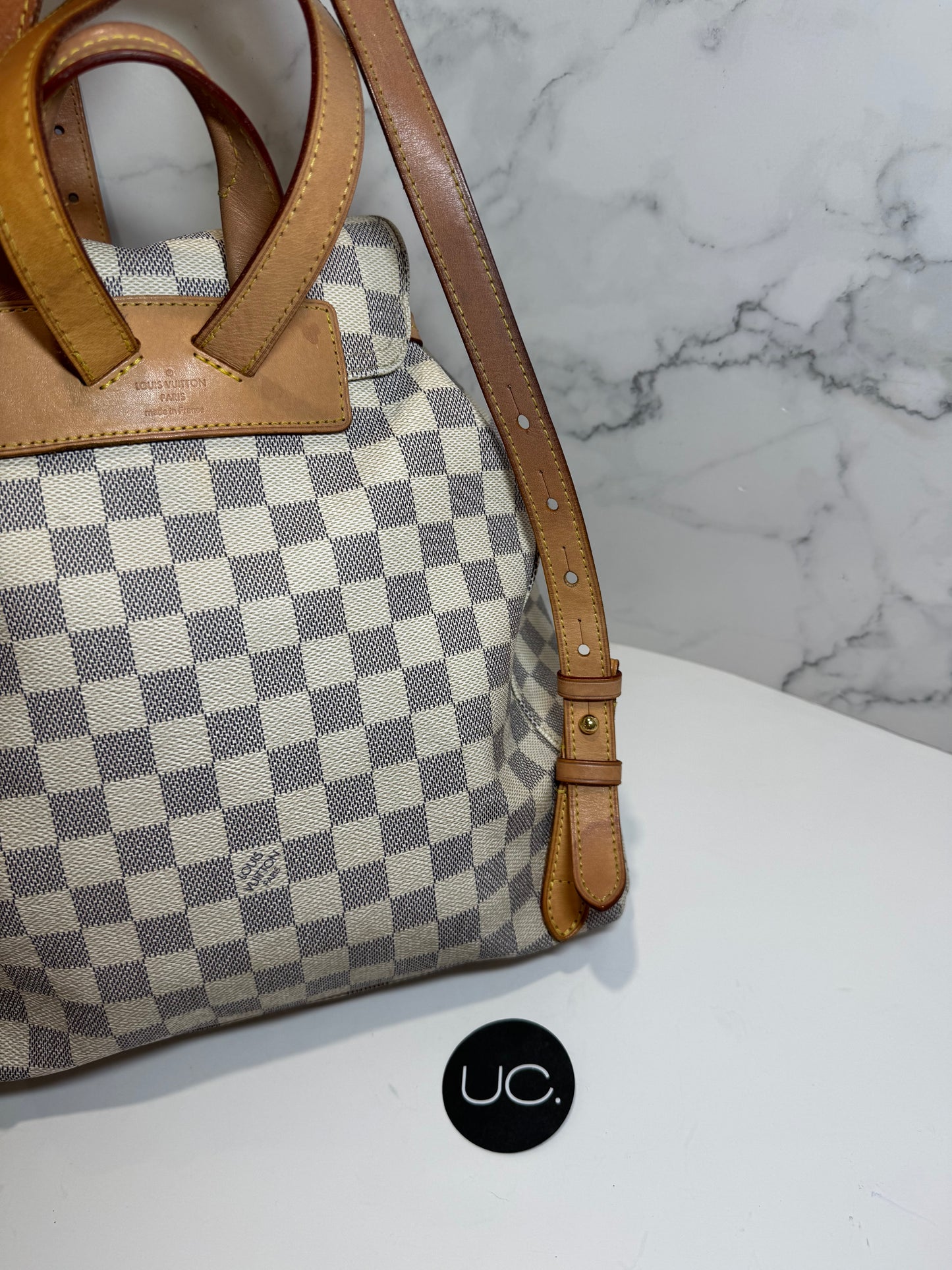 Louis Vuitton Damier Azur Sperone Backpack