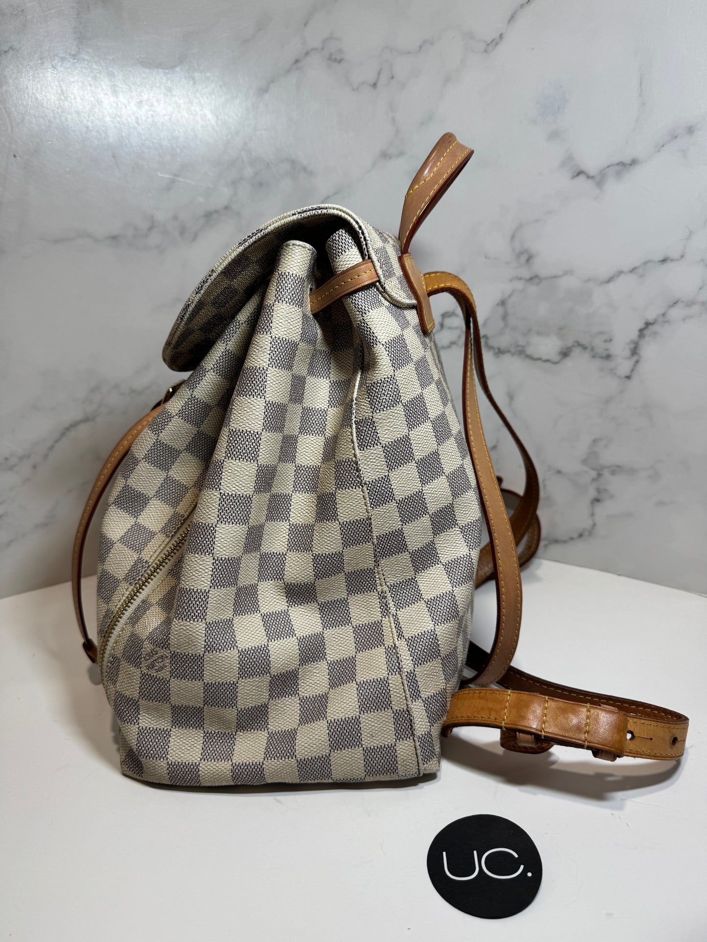 Louis Vuitton Damier Azur Sperone Backpack