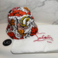 Christian Louboutin Bobino Bucket Hat, NWT, Sudo Flowers Print, Medium