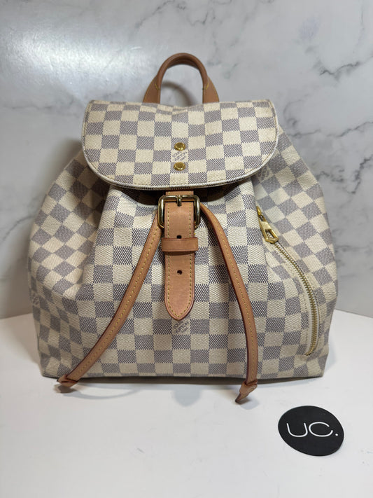 Louis Vuitton Damier Azur Sperone Backpack