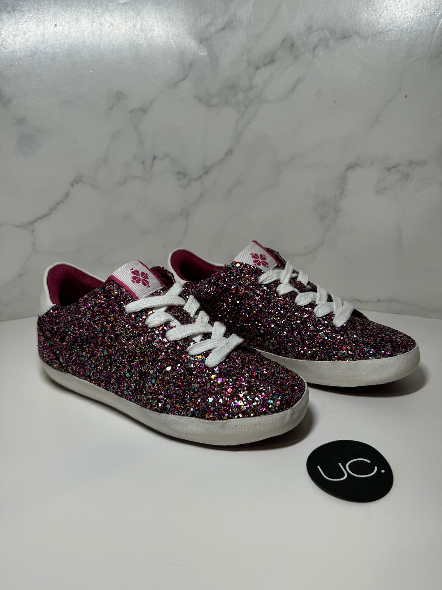 Kate Spade Ace Glitter Sneakers, Size 5