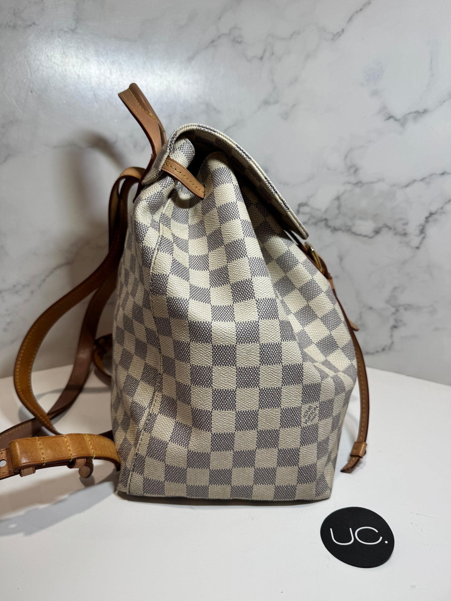 Louis Vuitton Damier Azur Sperone Backpack