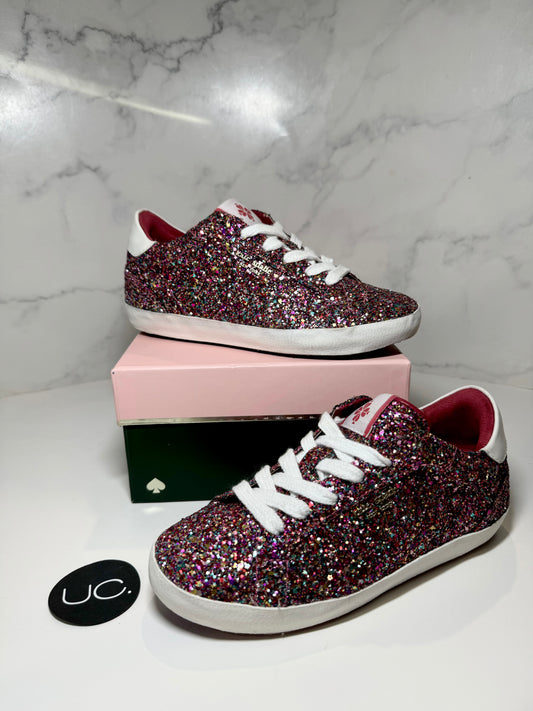 Kate Spade Ace Glitter Sneakers, Size 5