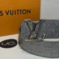 Louis Vuitton LV Pyramide Glitter Silver Belt, Size 85