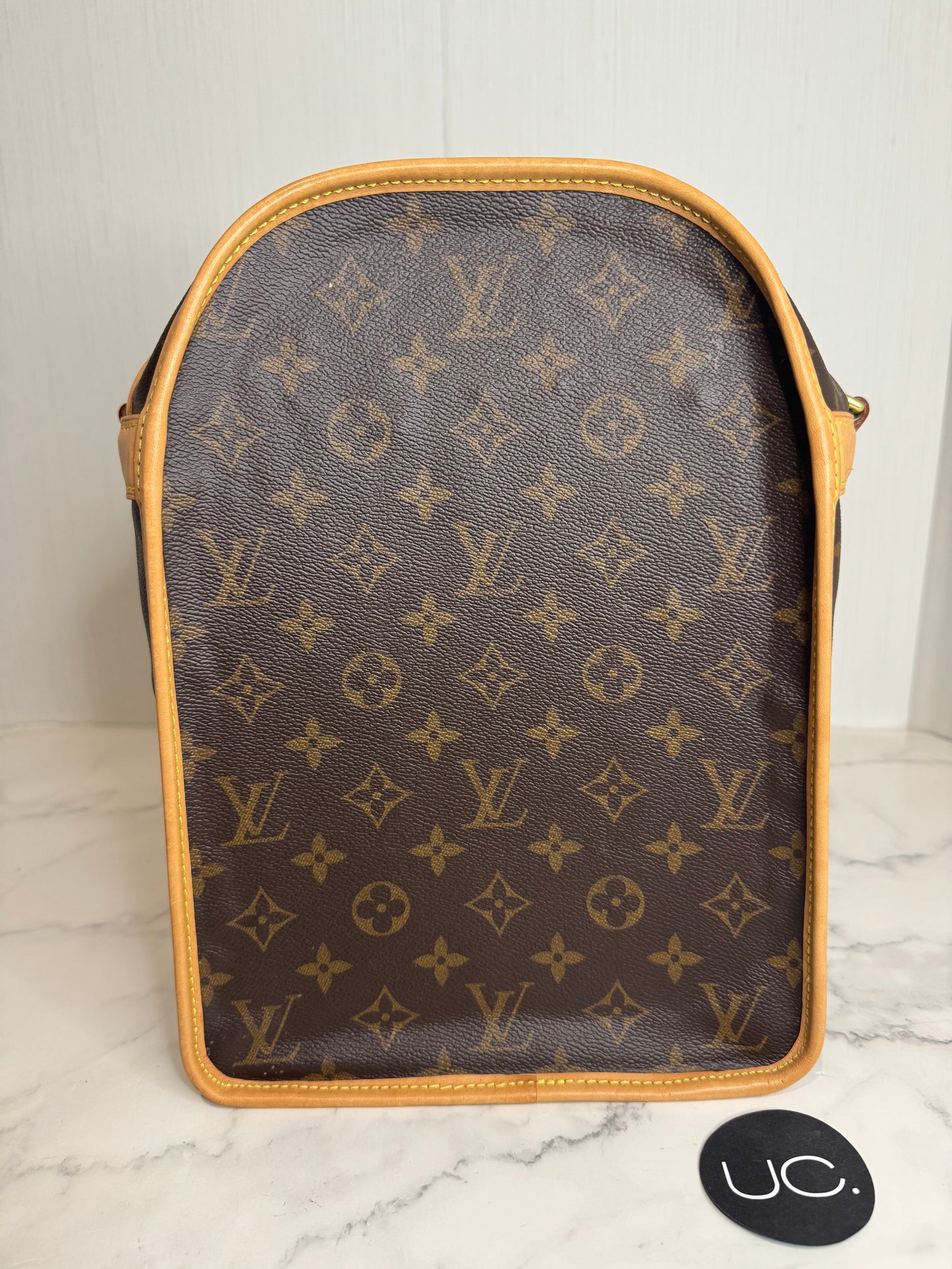 Louis Vuitton Monogram Sac Chien 40 Pet Carrier