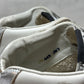 Golden Goose Mid Star Classic Private EDT, Glitter Tongue, Optic White and Silver, Size 37