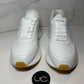 NEW Alexander McQueen Sprint Runner, White/Powder Blue/Cement, Size 37