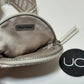 Miu Miu Quilted Matelasse Clutch Crossbody Bag with Logo Strap, Ivory