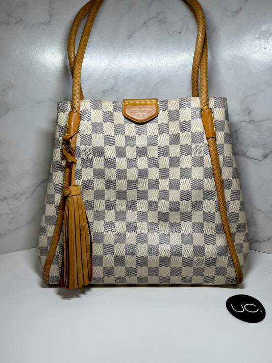 Louis Vuitton Propriano Handbag Damier Azur