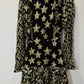 LoveShackFancy Dress, Black/Gold, Size 4