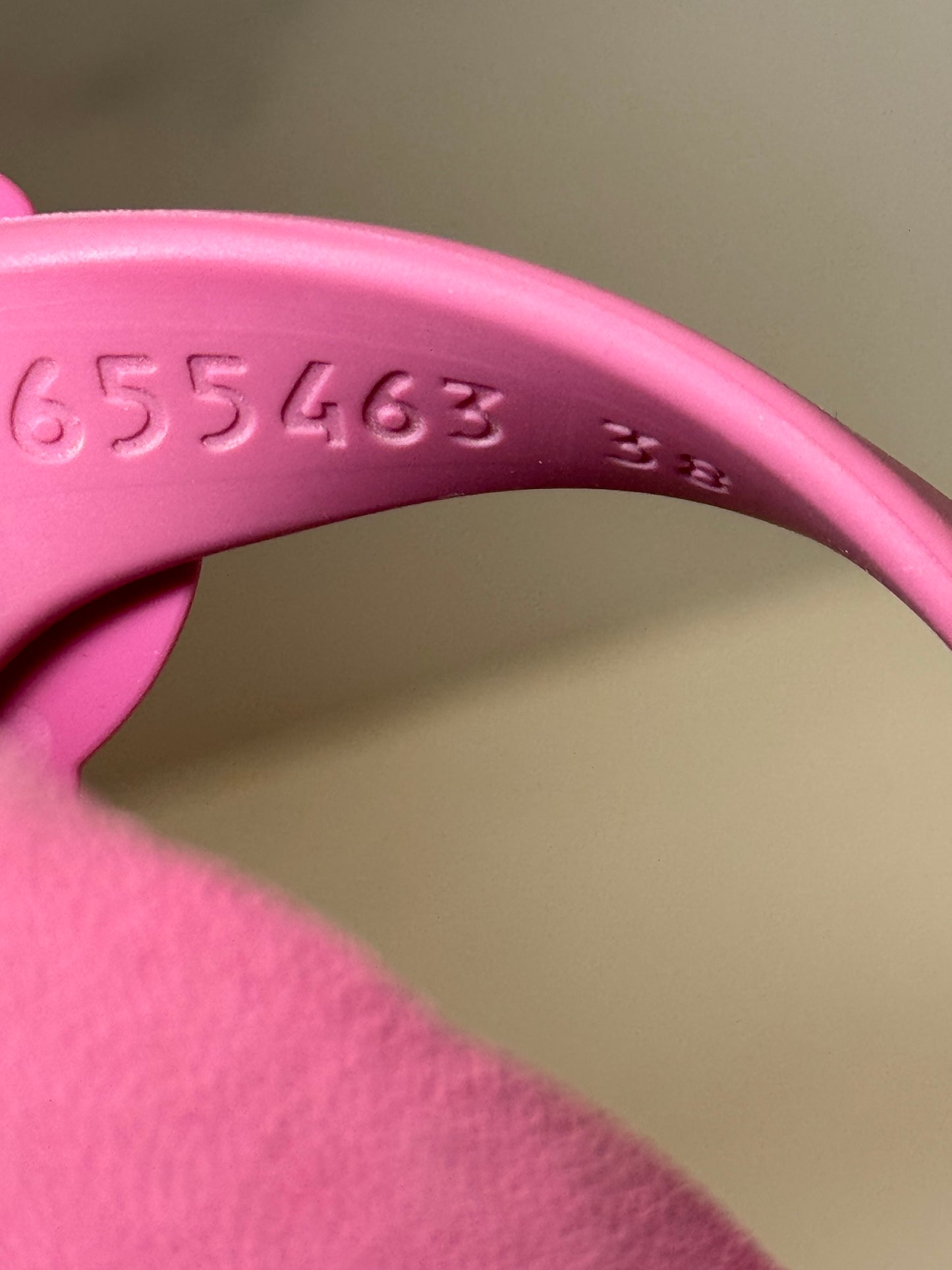 Gucci Platform Flip Flops, Pink, Size 38