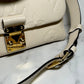 Louis Vuitton Madeleine BB Monogram Empreinte Leather in Creme