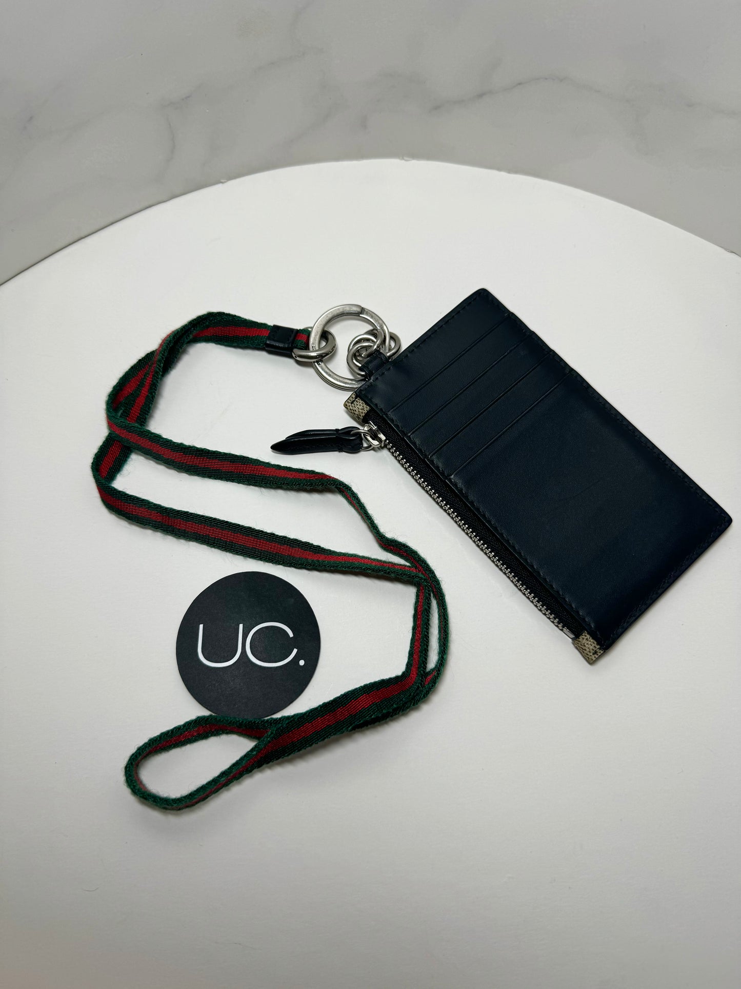 Gucci Supreme Kingsnake Lanyard/Coin Pouch/Wallet