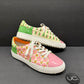 Tory Burch Sport Patent Floral Sneakers, Size 9.5