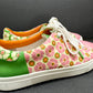 Tory Burch Sport Patent Floral Sneakers, Size 9.5