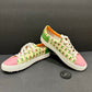 Tory Burch Sport Patent Floral Sneakers, Size 9.5