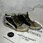 Golden Goose Slide Classic, Size 38, Black/Grey with Zipper