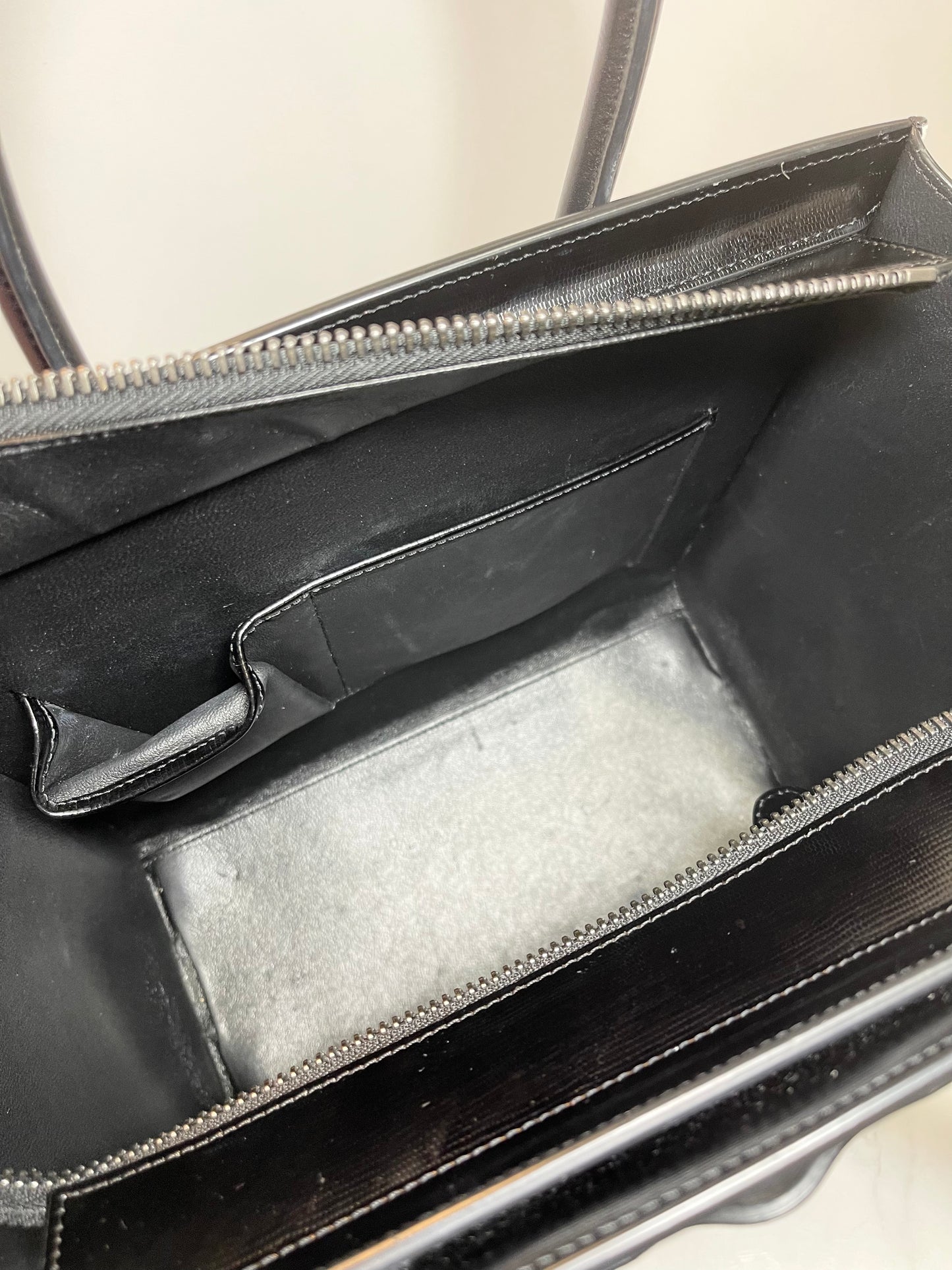 Celine Bicolor Luggage Bag Mini