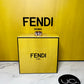 Forever Fendi Ring in Gold/Pastel Pink, Size Medium