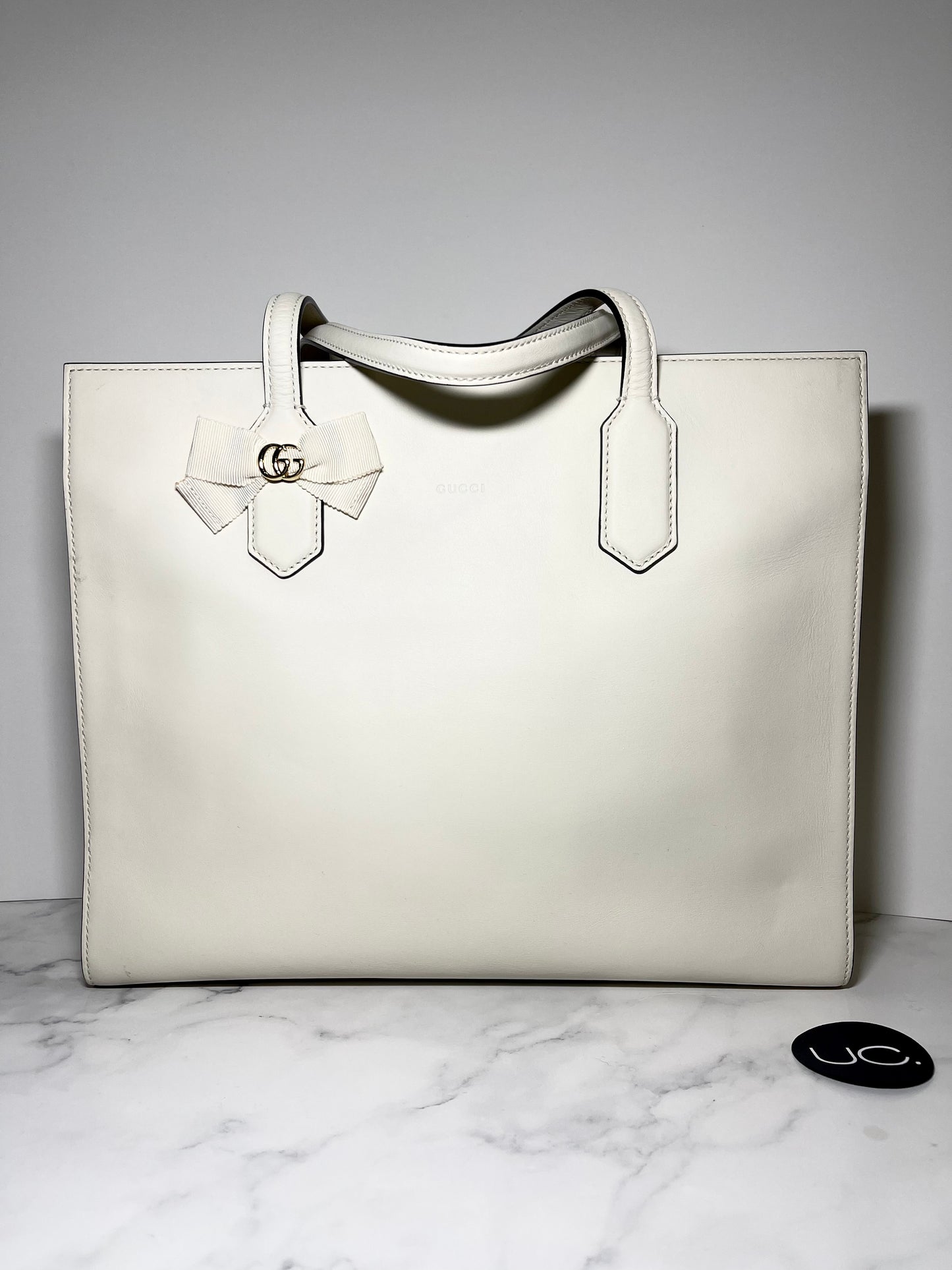 Gucci Ribbon Bow Bag in Ivory