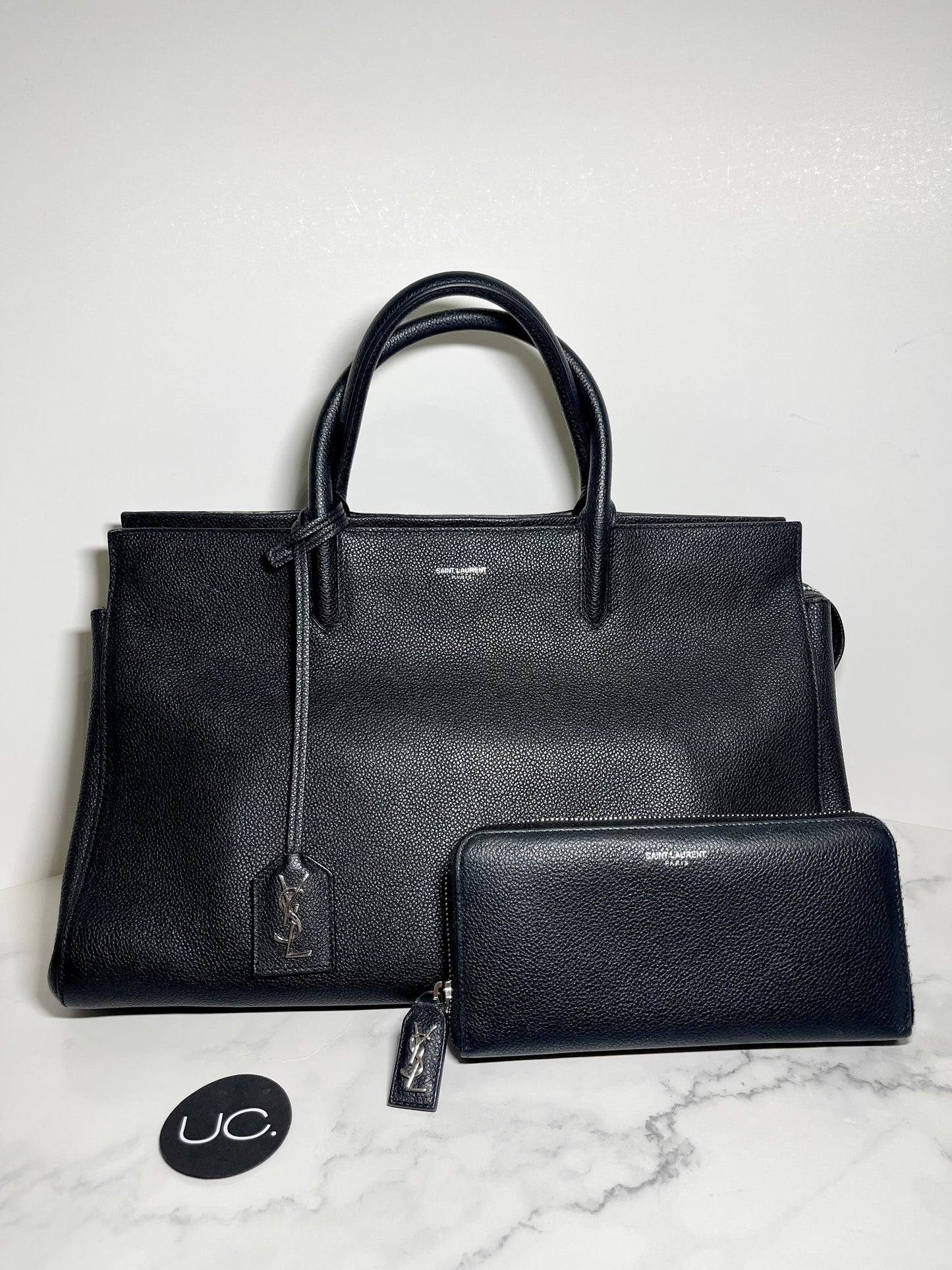 Saint Laurent Rive Gauche Bag and Wallet Bundle