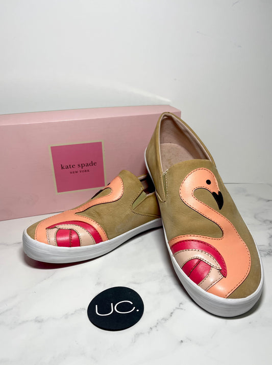 Kate Spade Selma Flamingo Skate Sneaker, Size 7