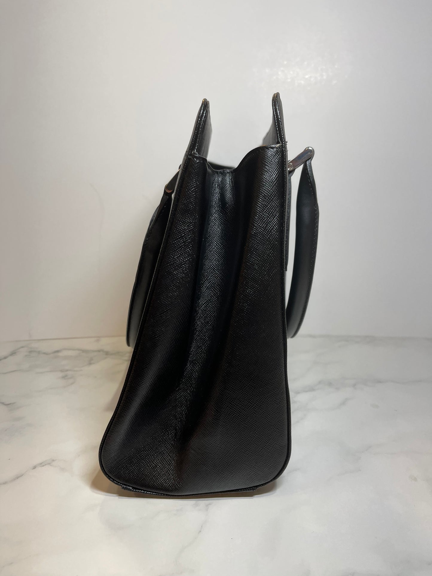 Burberry Black Leather Tote