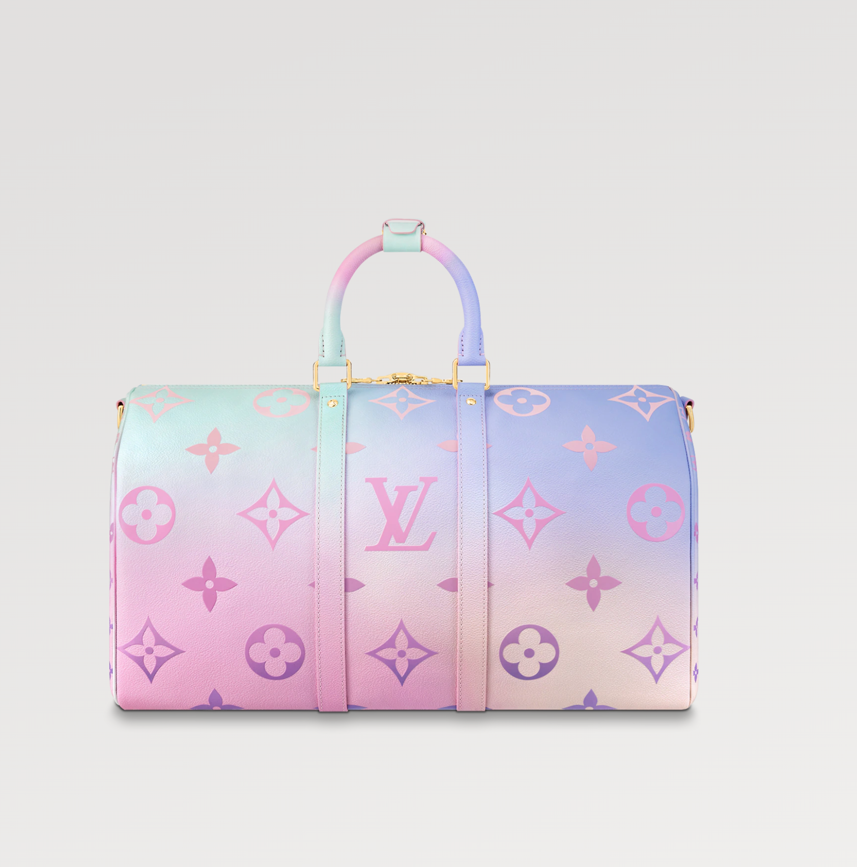 LOUIS VUITTON Monogram Giant Spring In The City Keepall 45 Sunrise Pastel  1072772