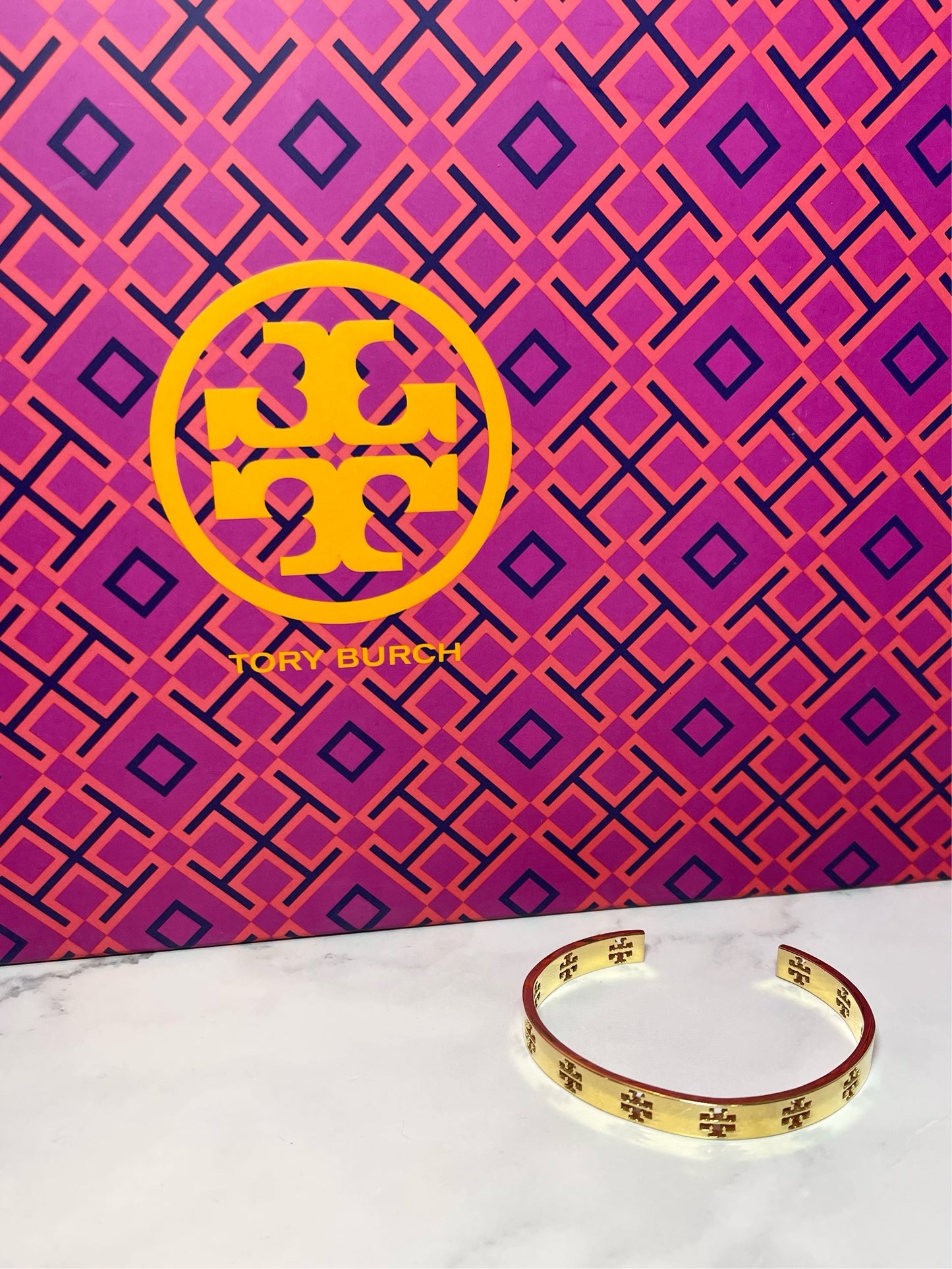 Tory Burch Pierced T Cuff