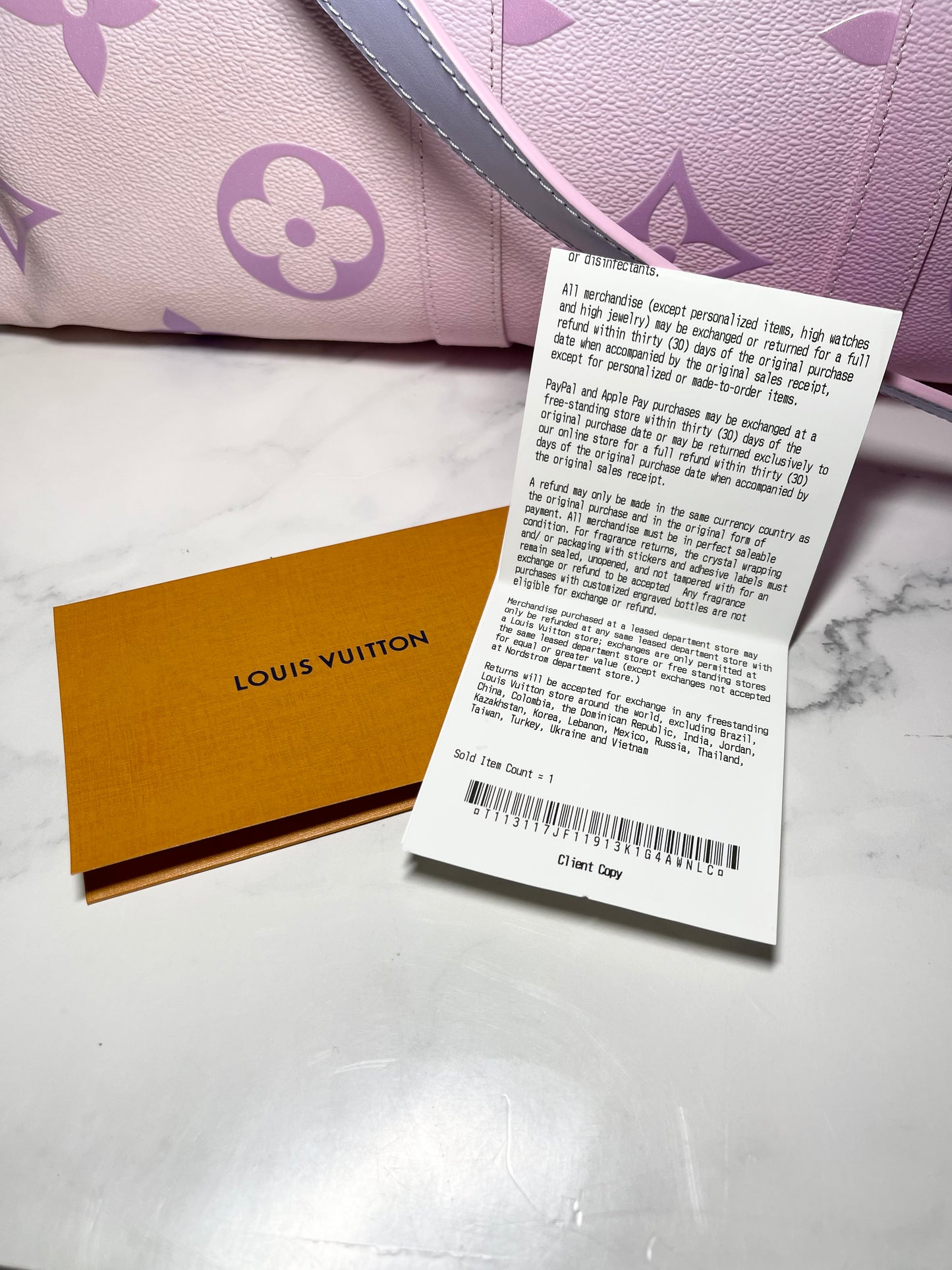 Louis Vuitton Logo Tissue Paper & Seals