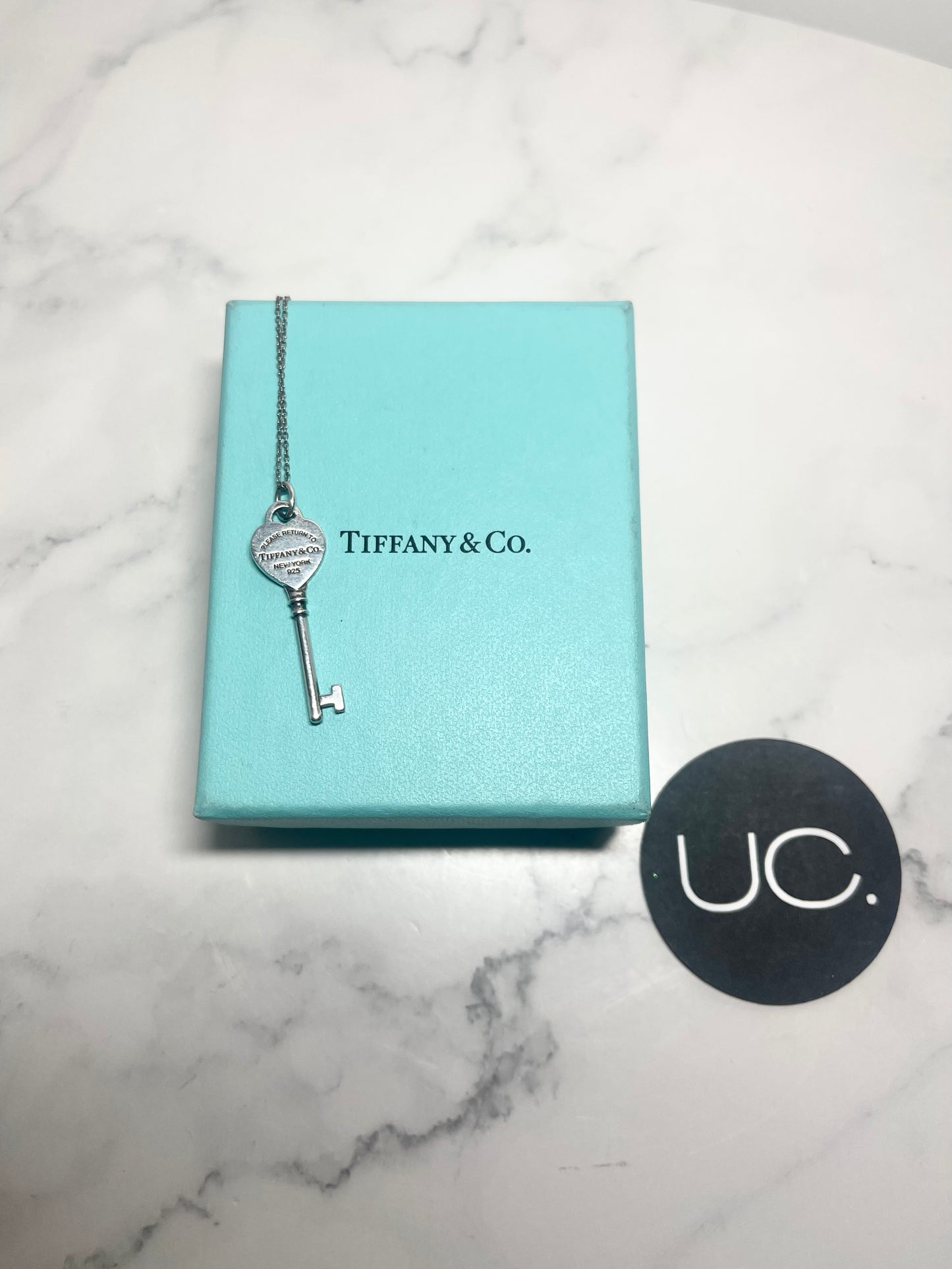 Tiffany & Co Return to Tiffany Heart Key Necklace