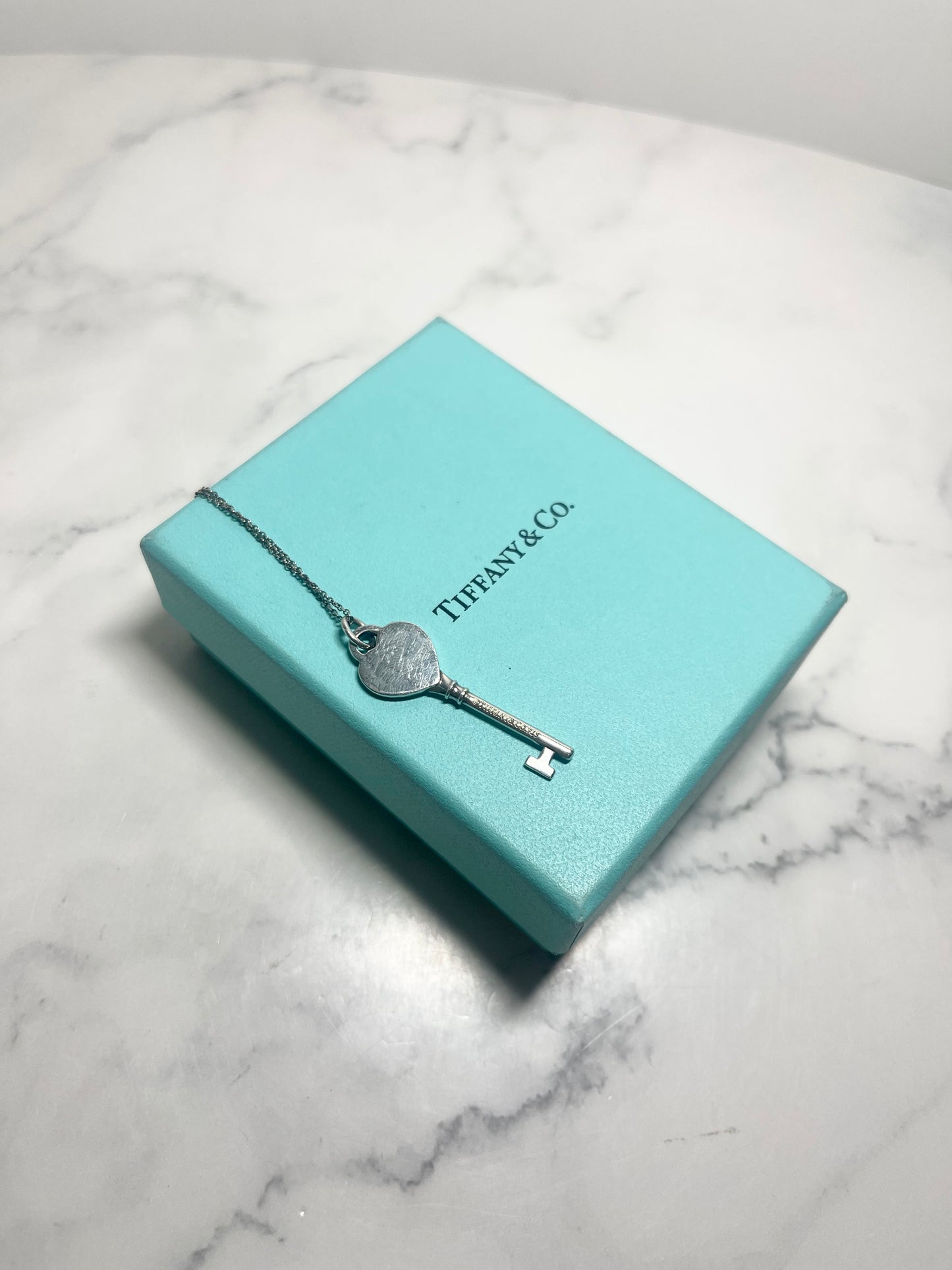 Tiffany & Co Return to Tiffany Heart Key Necklace