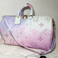 Louis Vuitton Keepall 45 ‘Spring in the City’ in Sunrise Pastel