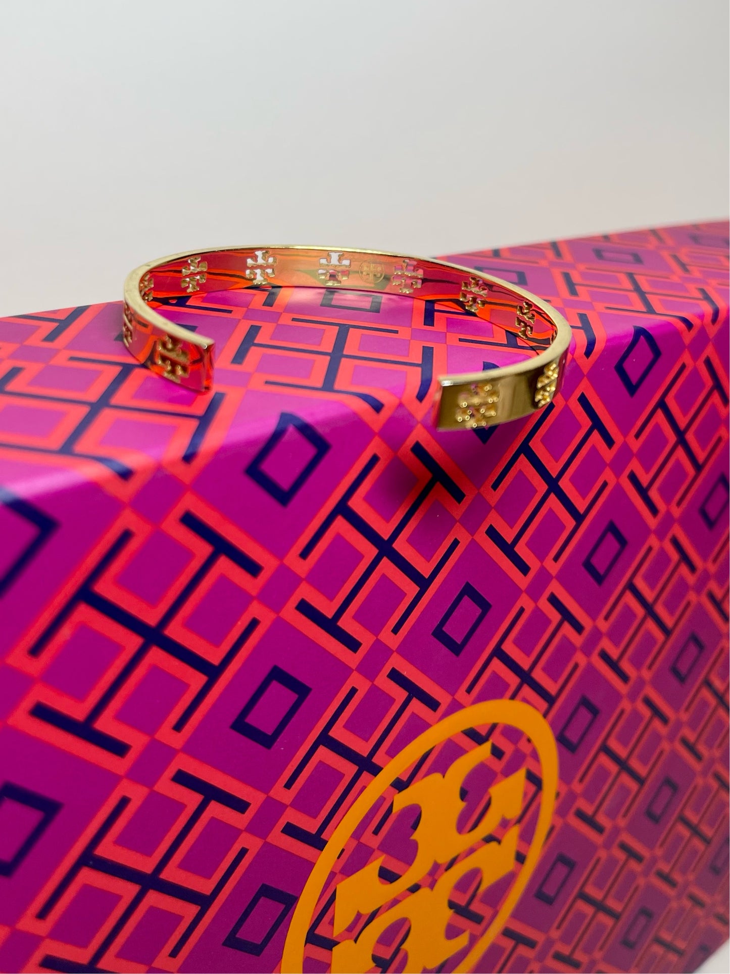 Tory Burch Pierced T Cuff